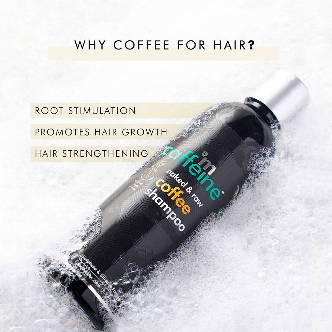 mCaffeine Raw Coffee Shampoo - Distacart
