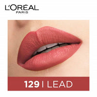 Thumbnail for L'Oreal Paris Rouge Signature Matte Liquid Lipstick - 129 Lead - Distacart