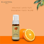 Thumbnail for Glamveda Orange Anti Tan Foaming Face Wash