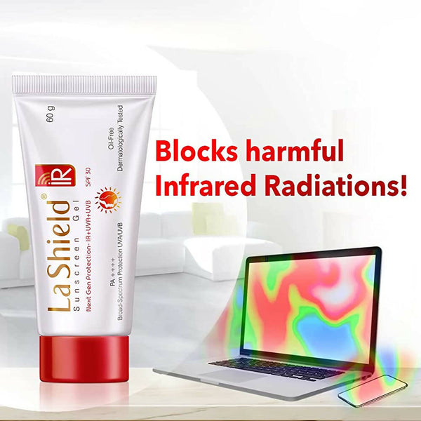 La Shield IR Sunscreen Gel SPF 30 - Distacart