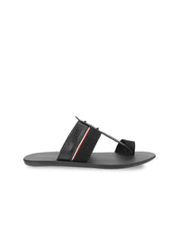 Thumbnail for Mochi Black Leather Comfort Sandals - Distacart