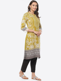 Thumbnail for Biba Women Ethnic Motifs Printed Kurta - Distacart