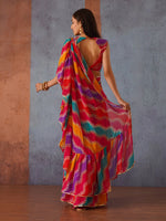 Thumbnail for Tikhi Imli Leheriya Gotta Patti Saree - Distacart