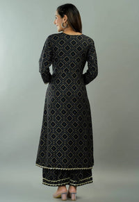 Thumbnail for Vamika Black Kurta Set