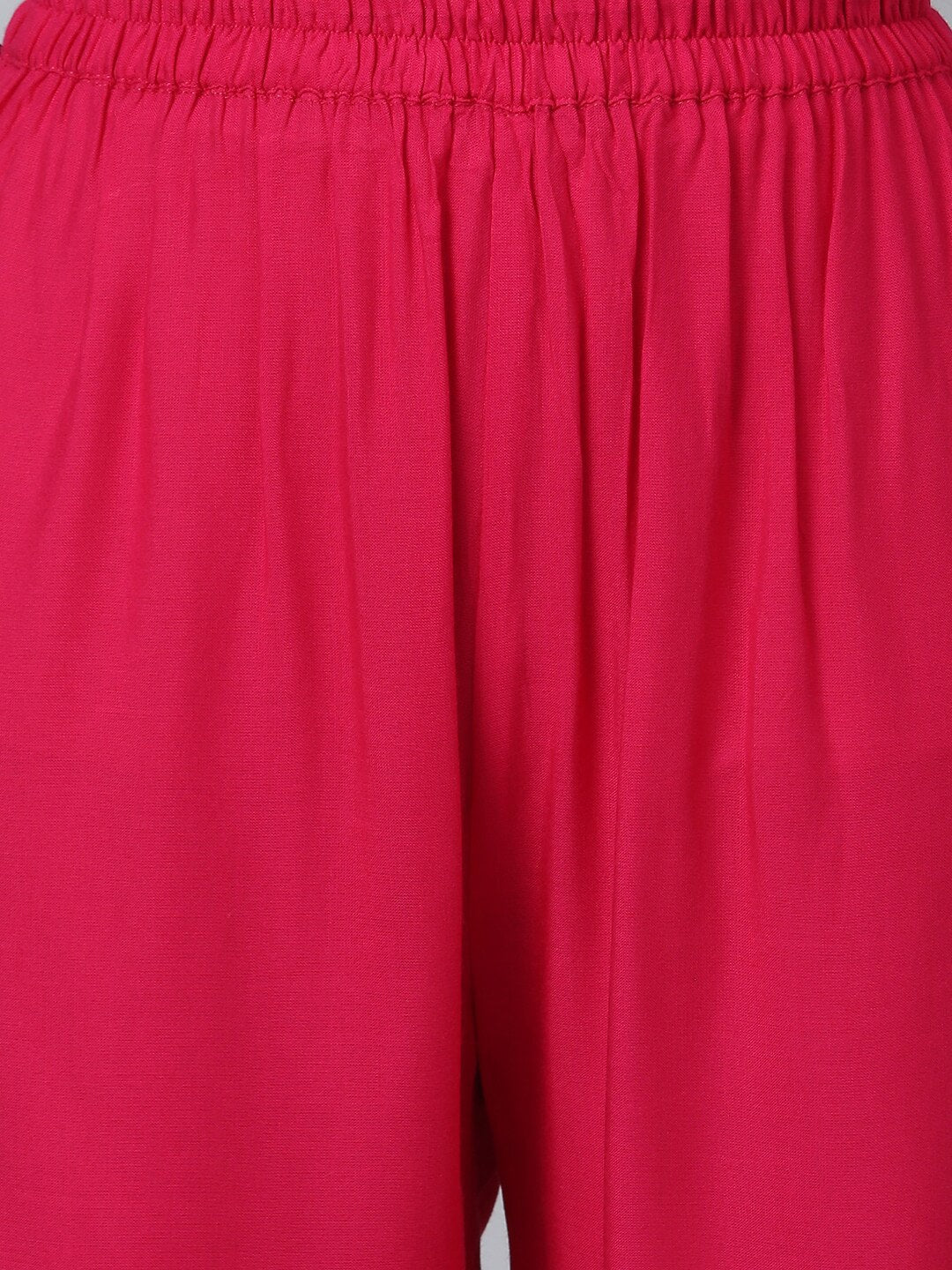 Khushal K Gotta Patti Kurta with Palazzos & With Dupatta - Distacart