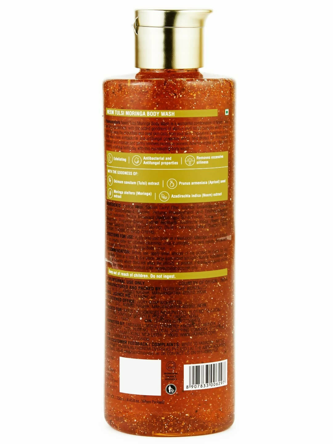 Fabessentials Neem Tulsi Moringa Body Wash - Distacart