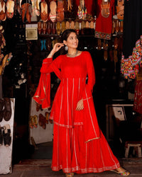 Thumbnail for Cheera Sharara Dupatta set