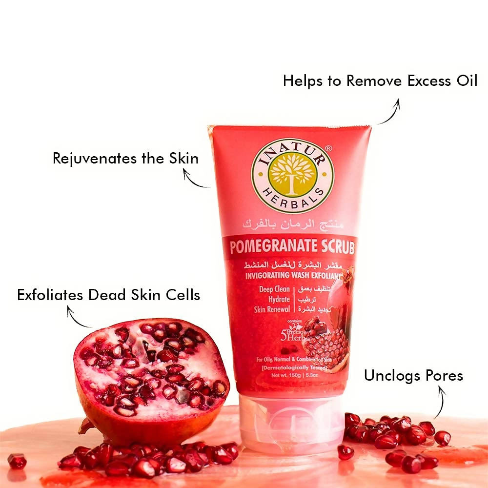 Inatur Pomegranate Scrub