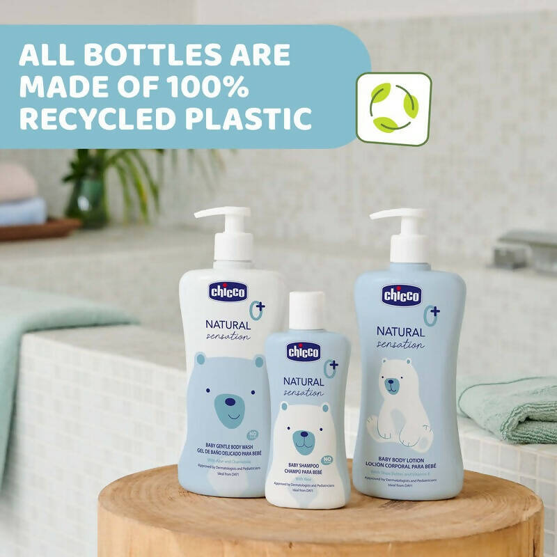 Chicco Baby Natural Sensation Hair & Body Cleanser - Distacart