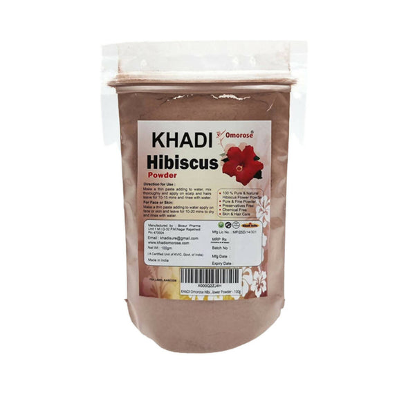 Khadi Omorose Hibiscus Flower Powder - Distacart