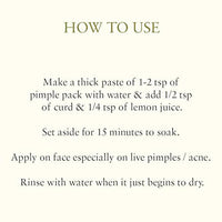 Thumbnail for Just Herbs Advanced Ayurvedic Pimple Treatment uses
