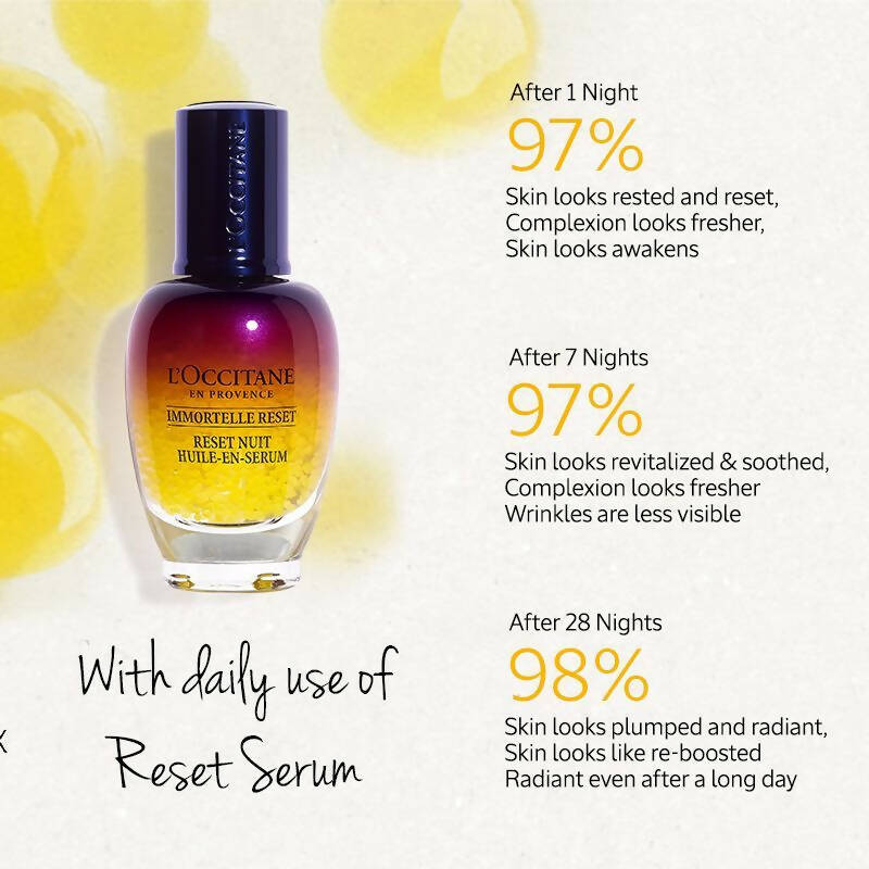 L'Occitane Immortelle Reset Serum - Distacart