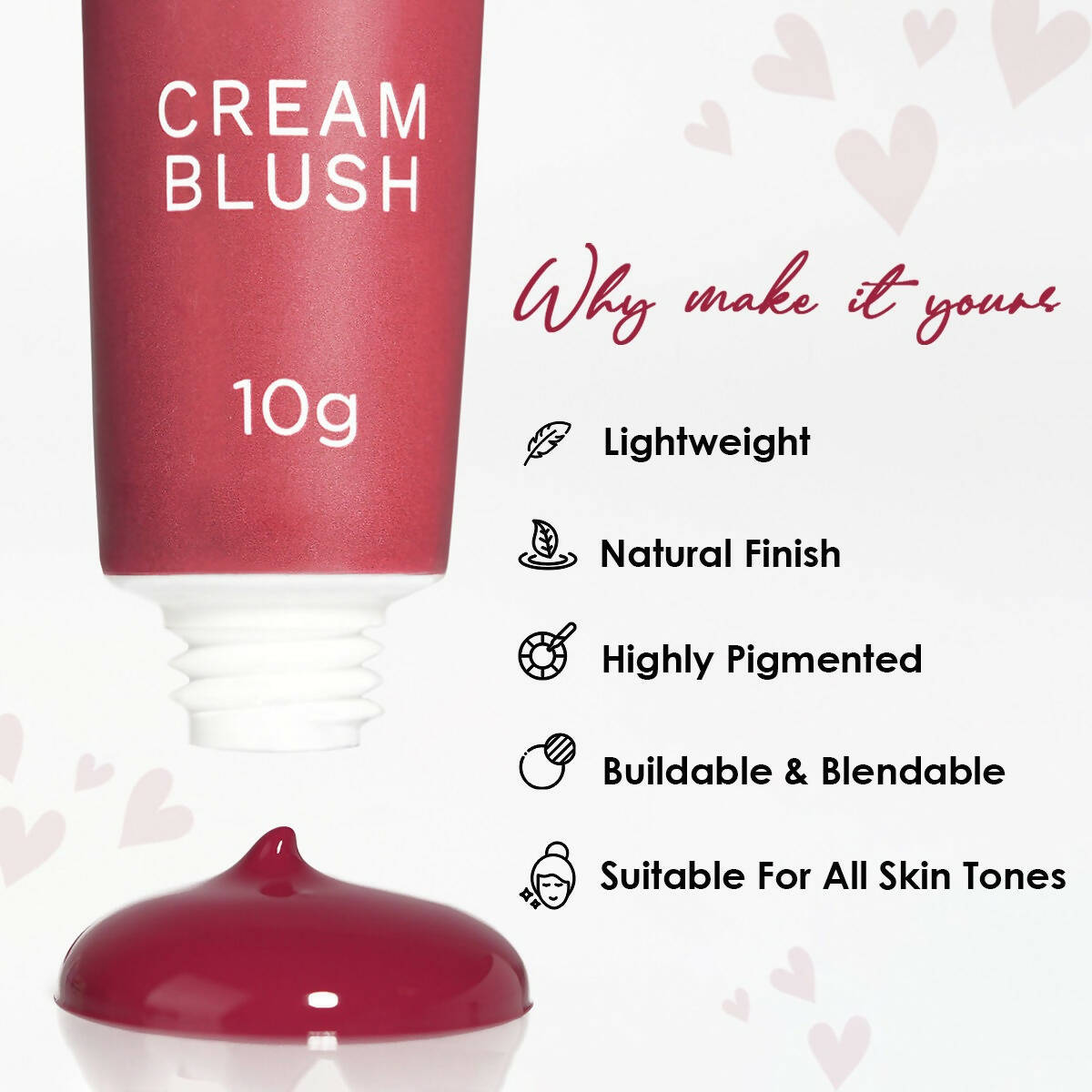Insight Cosmetics Super Stay Cream Blush - Coral Jelly - Distacart