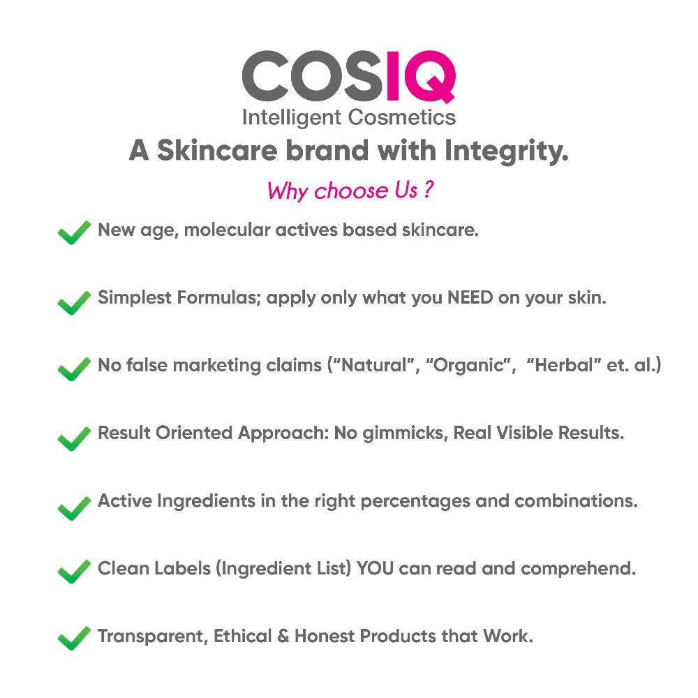 Cos-IQ Vitamin C-23% Face Serum - Distacart