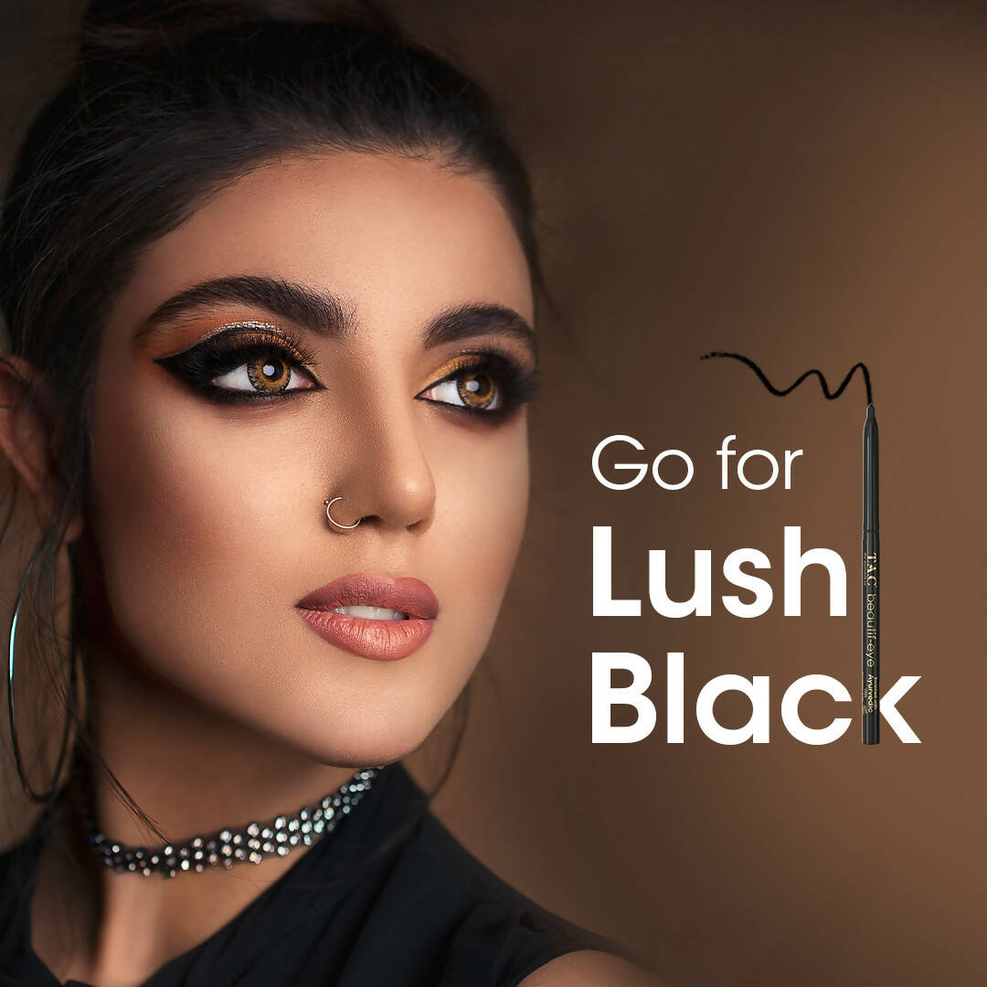 TAC - The Ayurveda Co. Beautif-eye Ayurvedic Black Kajal - Distacart