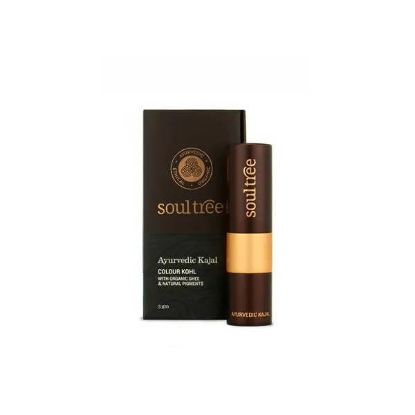 Soultree Ayurvedic Grey Glow Kajal, 3 gm
