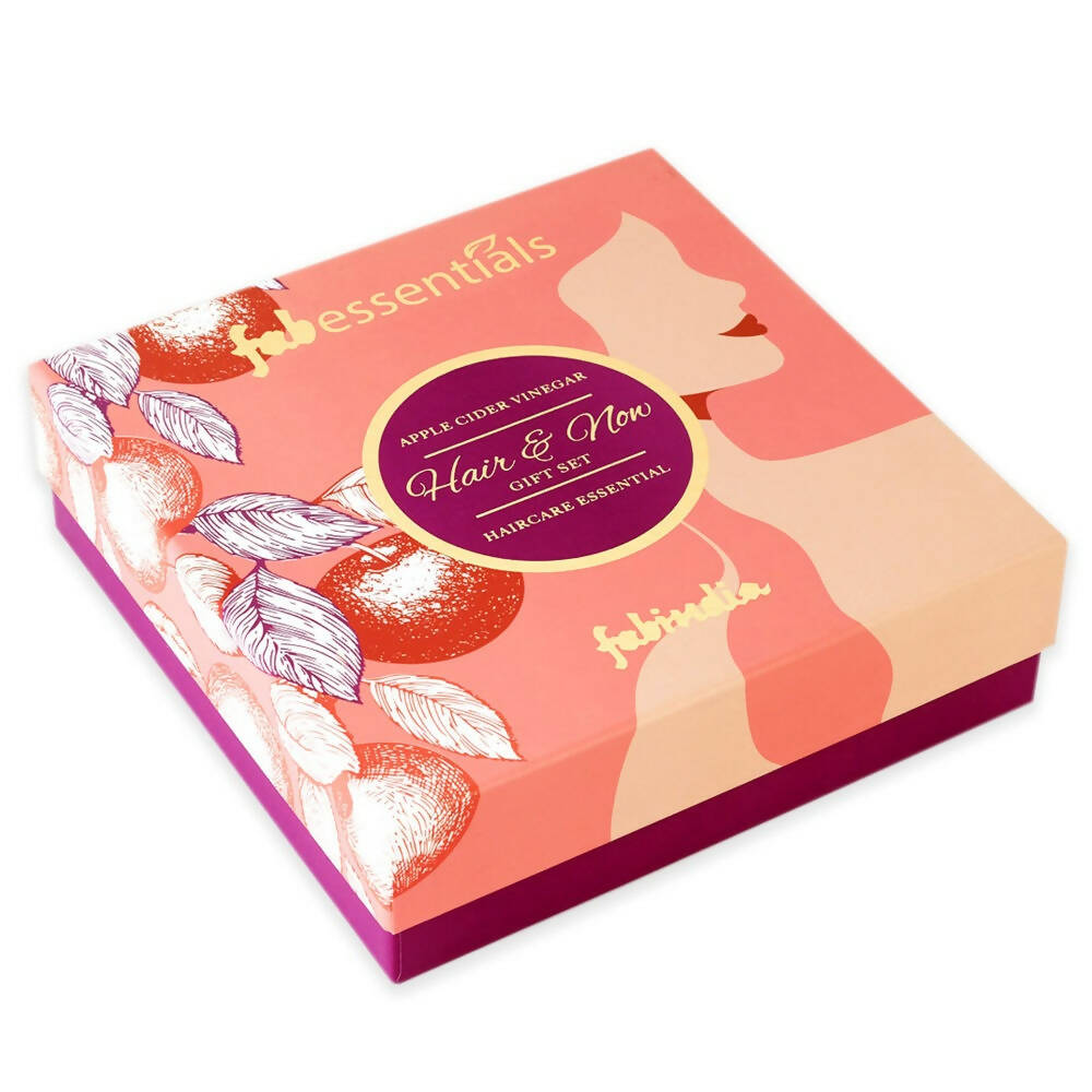 Fabessentials Hair & Now Gift Set - Apple Cider Vinegar - Distacart