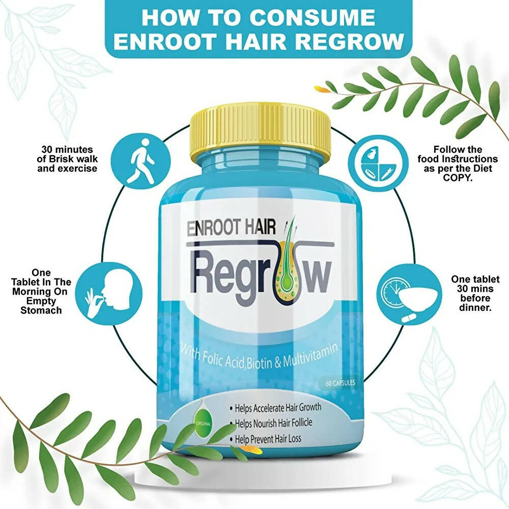 Divya Shree Enroot Hair Regrow Capsules - Distacart