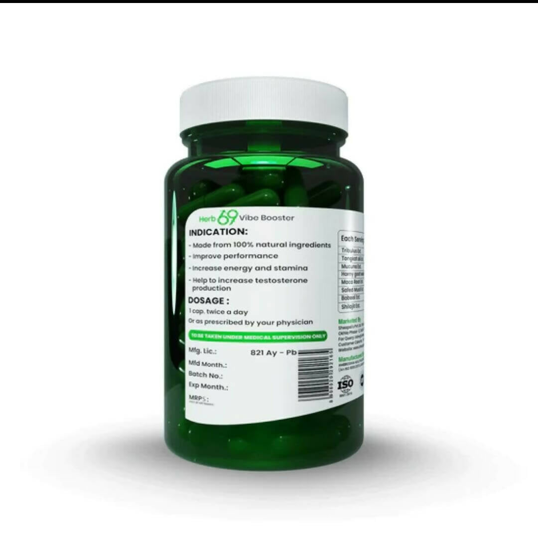 Sheopal's Herb 69 Vibe Booster Capsules - Distacart