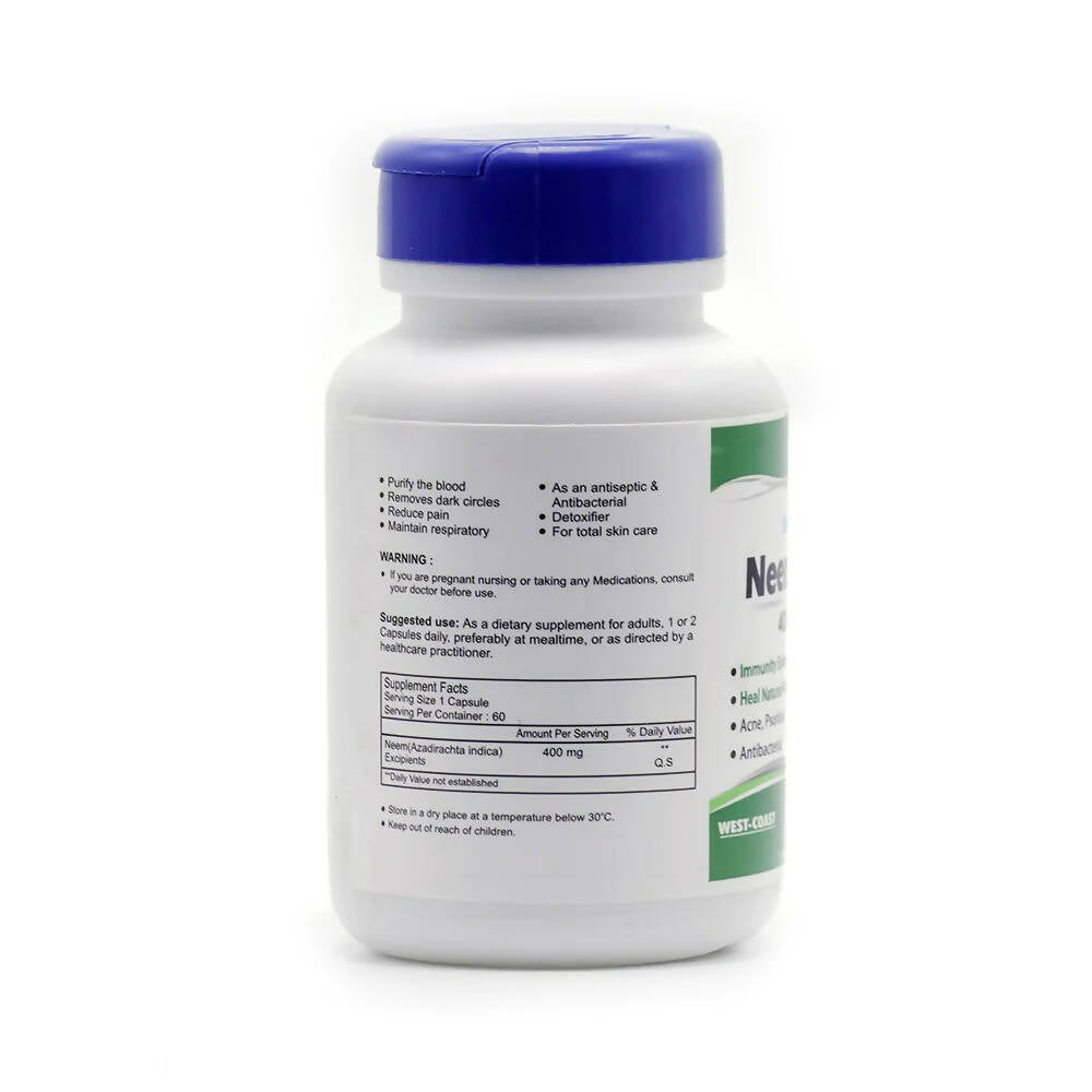 Healthvit Neem Care Capsules - Distacart