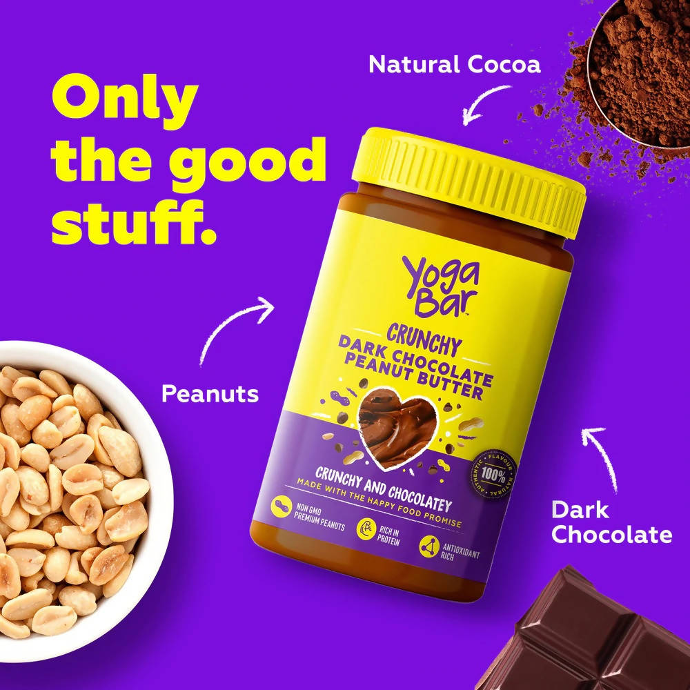 Yoga Bar Crunchy Dark Chocolate Peanut Butter