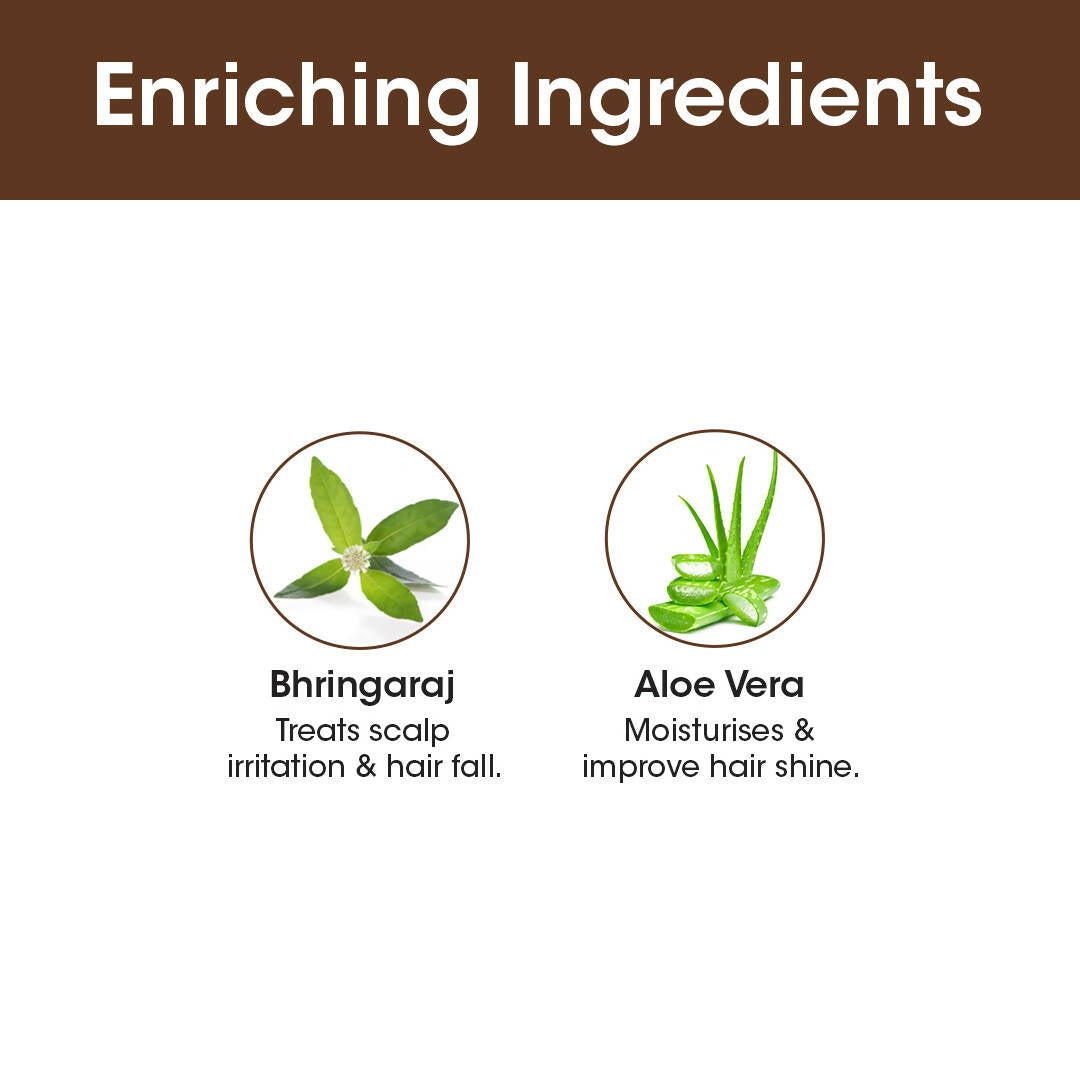 TAC - The Ayurveda Co. Bhringabali Hair Cleanser (Shampoo) for Hairfall Contrl, Anti Dandruff - Distacart