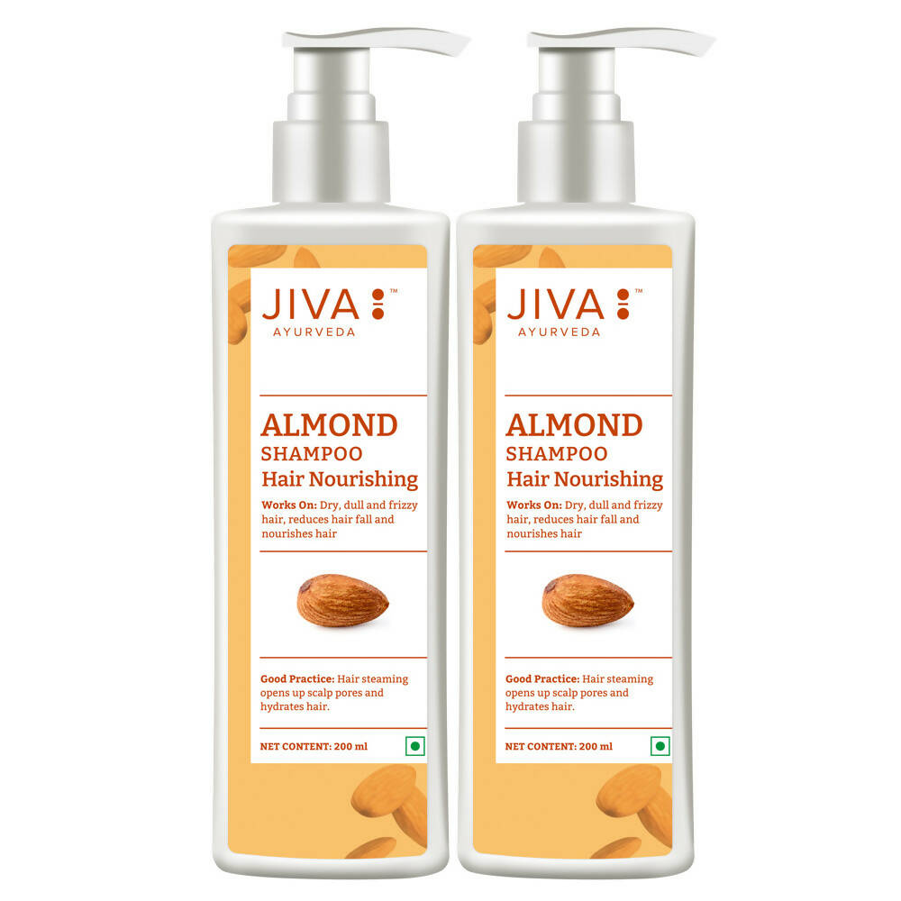 Jiva Ayurveda Almond Shampoo - Distacart