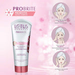 Thumbnail for Lotus Herbals Probrite Illuminating Radiance Cleansing Foam - Distacart