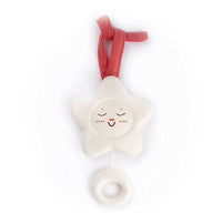 Thumbnail for Braintastic Melodious White Star with Soft Rounded Shapes for New Born Babies - Distacart