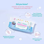 Thumbnail for BabyChakra 99% Bamboo Water Soft Wipes - Distacart