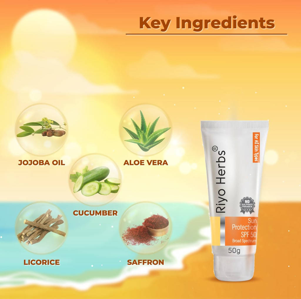 Riyo Herbs Sun Protection Cream SPF 50