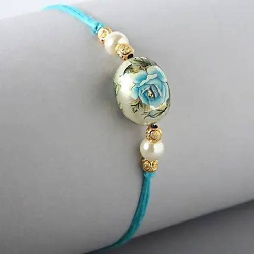 Rose Japanese Stone Rakhi online