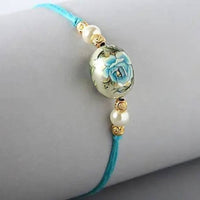 Thumbnail for Rose Japanese Stone Rakhi online