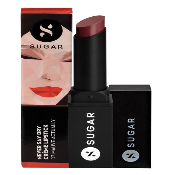 Sugar Never Say Dry Creme Lipstick - Mauve Actually