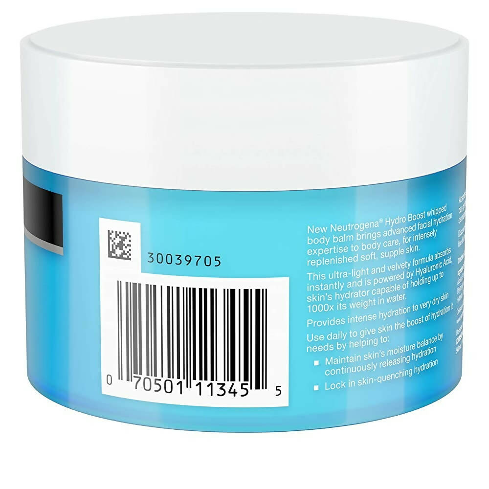 Neutrogena Hydro Boost Hydrating Whipped Body Balm - Distacart