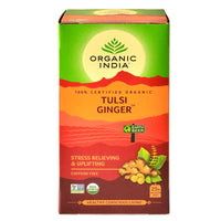 Thumbnail for Organic India Tulsi Ginger 25 Tea Bags 