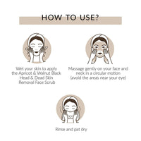 Thumbnail for Kaina Apricot & Walnut Face Scrub