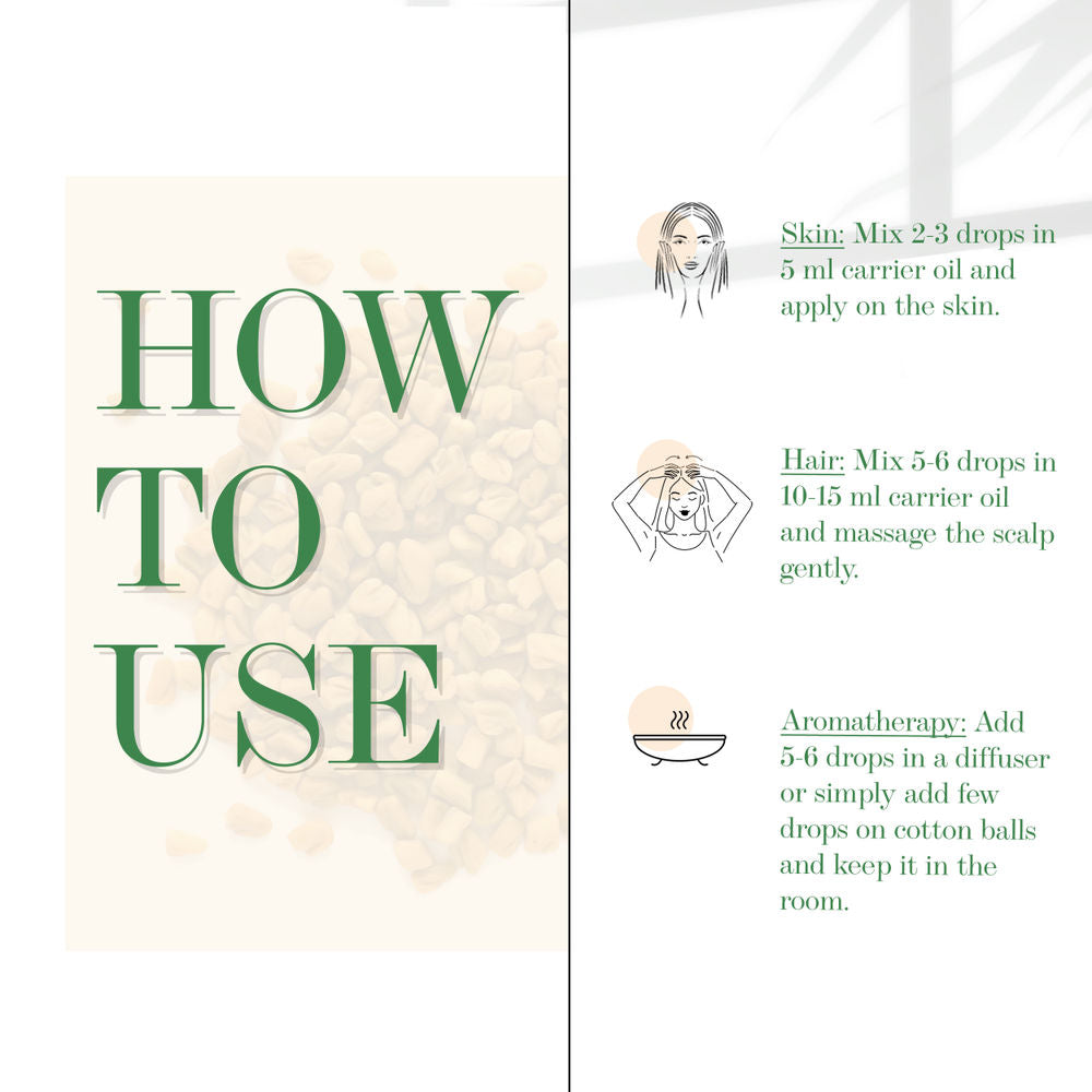 Good Vibes 100% Pure Essential Oil - Fenugreek