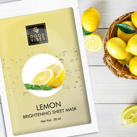 Thumbnail for Good Vibes Brightening Sheet Mask - Lemon