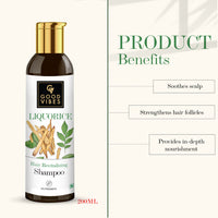 Thumbnail for Good Vibes Liquorice Hair Revitalizing Shampoo