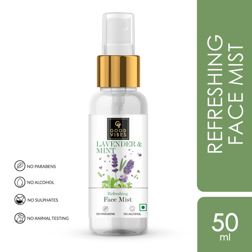 Good Vibes Refreshing Face Mist - Lavender & Mint