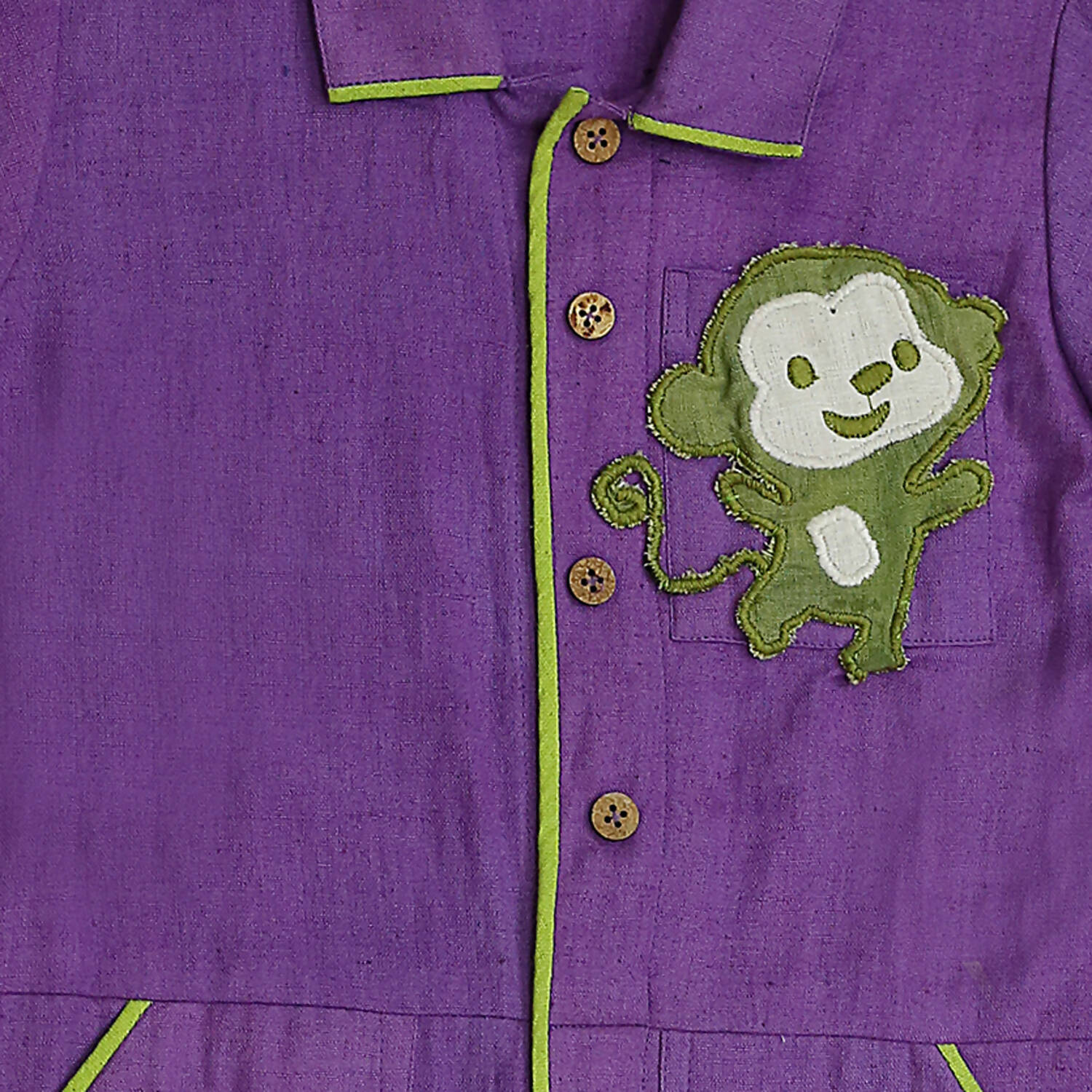 Mhyssa Purple Voiler Suit With Round Neck Full Sleeves For Kids - Distacart