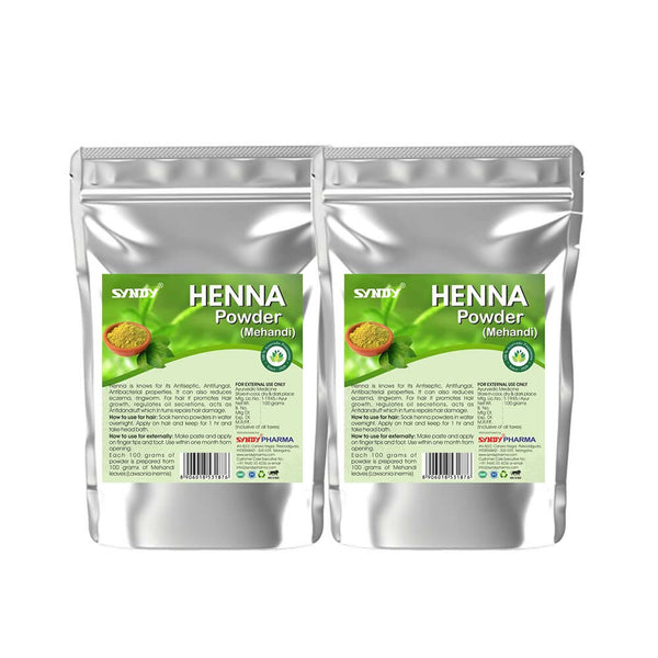 Syndy Pharma Henna Powder (Mehandi) for Hair & Skin - Distacart