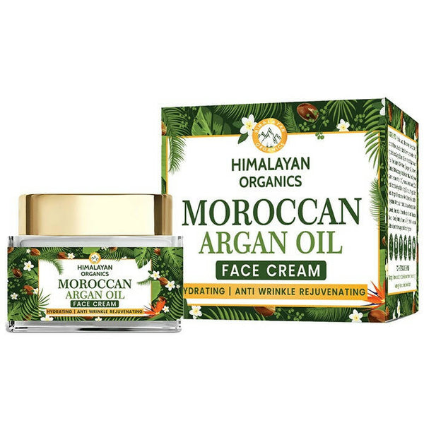Himalayan Organics Moroccan Argan Oil Face Cream - Distacart