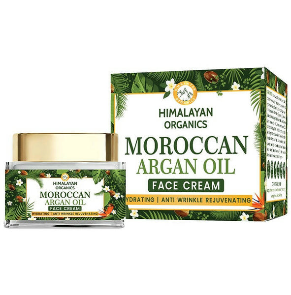 Himalayan Organics Moroccan Argan Oil Face Cream - Distacart