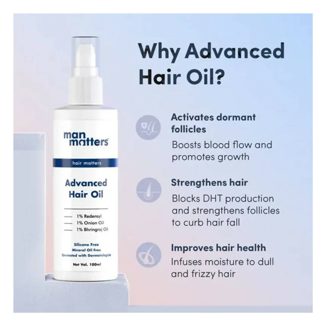 Man Matters Advanced Hair Oil - Distacart
