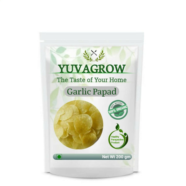 Yuvagrow Garlic Papad - Distacart