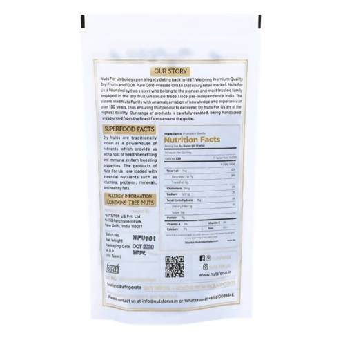 Nuts For Us Pumpkin Seeds - Distacart