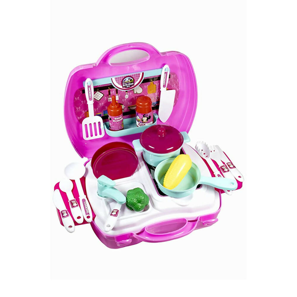 Skoodle Disney Junior Minnie Kitchen Set - Distacart