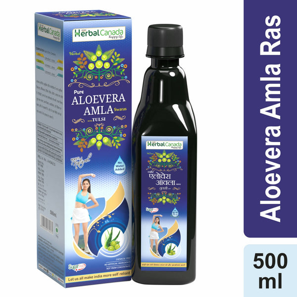 Herbal Canada Aloevera Amla Swaras - Distacart